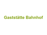 Gaststätte Bahnhof Logo