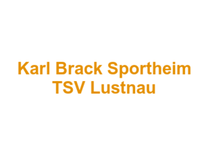 Karl Brack Sportheim TSV Lustnau Logo
