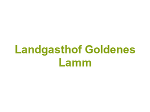 Landgasthof Goldenes Lamm Logo