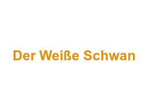 Der Weiße Schwan Logo