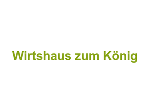 Wirtshaus zum König Logo