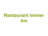 Restaurant "immer hin" Logo