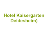 Restaurant "Hippo" (im Hotel Kaisergarten Deidesheim) Logo