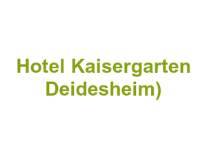 Restaurant "Hippo" (im Hotel Kaisergarten Deidesheim) Logo