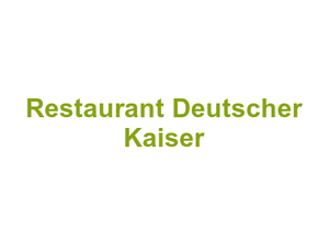 Restaurant Deutscher Kaiser Logo