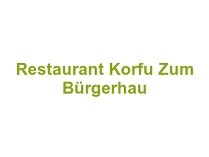 Restaurant Korfu Zum Bürgerhau Logo