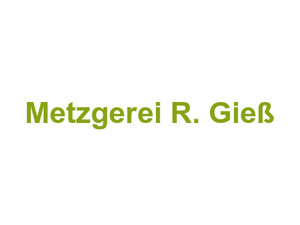 Metzgerei R. Gieß Logo