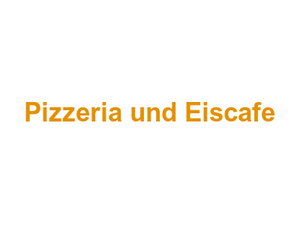 Pizzeria und Eiscafe Logo