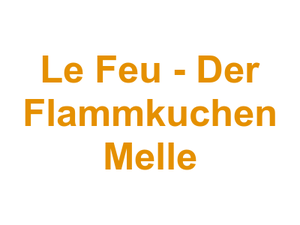 Le Feu - Der Flammkuchen Melle Logo