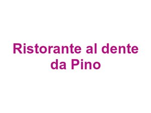 Ristorante al dente da Pino Logo