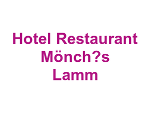 Hotel Restaurant Mönch’s Lamm Logo