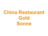 China Restaurant Gold Sonne Logo