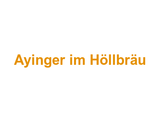 Ayinger im Höllbräu Logo