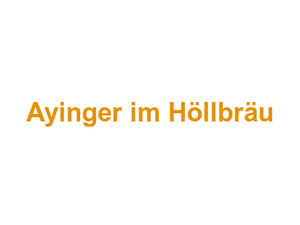 Ayinger im Höllbräu Logo