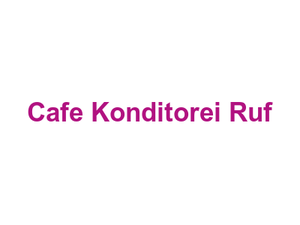Cafe Konditorei Ruf Logo