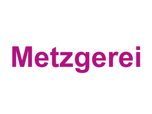 Metzgerei Logo