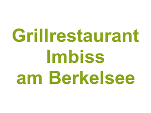 Grillrestaurant Imbiss am Berkelsee Logo
