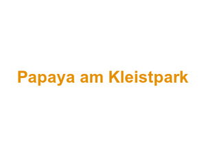 Papaya am Kleistpark Logo