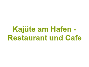 Kajüte am Hafen - Restaurant und Cafe Logo