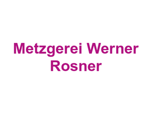 Metzgerei Werner Rosner Logo