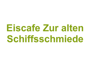 Eiscafe Zur alten Schiffsschmiede Logo