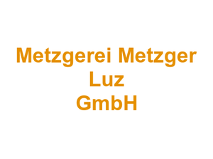 Metzgerei Metzger Luz GmbH Logo