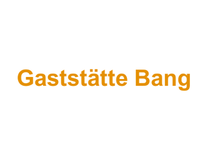 Gaststätte Bang Logo