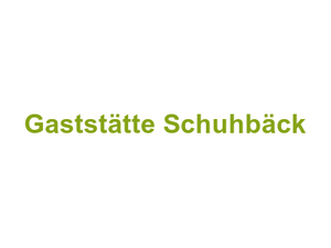 Gaststätte Schuhbäck Logo