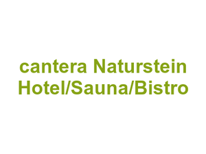 cantera Naturstein Hotel/Sauna/Bistro Logo
