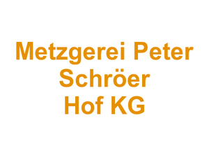 Metzgerei Peter Schröer Hof KG Logo