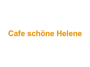 Cafe schöne Helene Logo