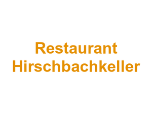 Restaurant Hirschbachkeller Logo