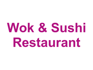 Wok & Sushi Restaurant Logo