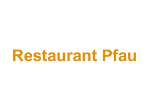 Restaurant Pfau Logo