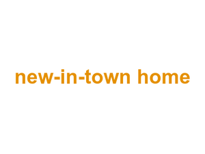new-in-town home Logo