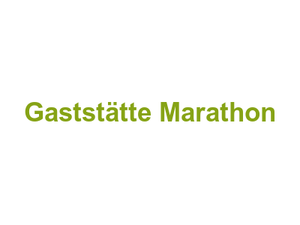 Gaststätte Marathon Logo