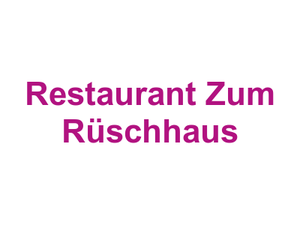 Restaurant Zum Rüschhaus Logo