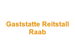 Gaststatte Reitstall Raab Logo