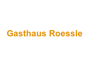 Gasthaus Roessle Logo
