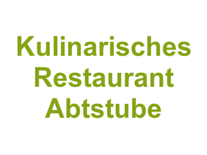 Kulinarisches Restaurant Abtstube Logo