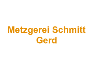 Metzgerei Schmitt Gerd Logo