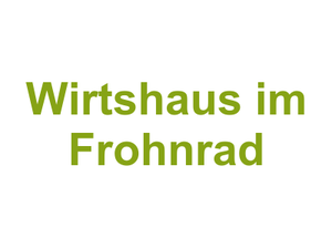 Wirtshaus im Frohnrad Logo