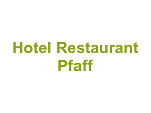Hotel Restaurant Pfaff Logo