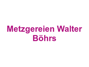 Metzgereien Walter Böhrs Logo