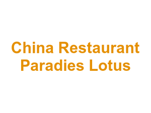 China Restaurant Paradies Lotus Logo