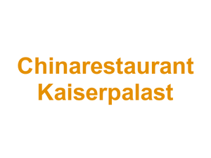 Chinarestaurant Kaiserpalast Logo