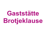 Gaststätte Brotjeklause Logo