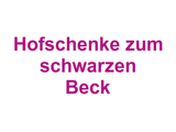 Hofschenke zum schwarzen Beck Logo