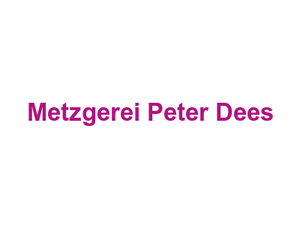 Metzgerei Peter Dees Logo