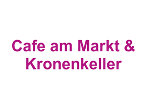 Cafe am Markt & Kronenkeller Logo